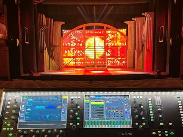 Allen and Heath dLive rendszer a Veszprémi Petőfi Színházban